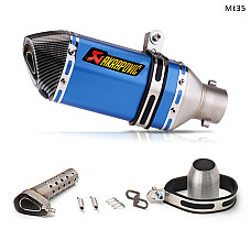 Εξάτμιση AKRAPOVIC σπορ τελικό για μοτοσικλέτα 300 mm, carbon μπλε - Mt35 - Sellzone.bg Εξάτμιση AKRAPOVIC σπορ τελικό για μοτοσικλέτα 300 mm, carbon μπλε - Mt35